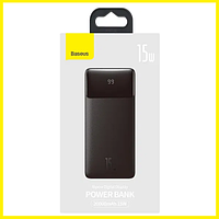 Повербанк Baseus Bipow 20000 mAh 15 W Black (PPDML-J01)