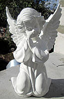 Скульптура из полимера Ангелочек молящийся 27 см