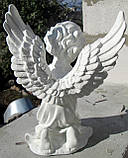 Скульптура з полімеру Ангелочок, що молиться 27 см, фото 2