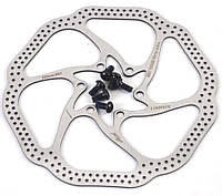 Ротор тормозной велосипедный DS-007-1 диаметр 160 mm., лого Avid