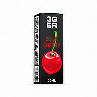 Набор компонентов для самозамеса солевой 3GER 30 мл, 0-50 мг Sour Cherry (Кислая вишня)-ЛBP