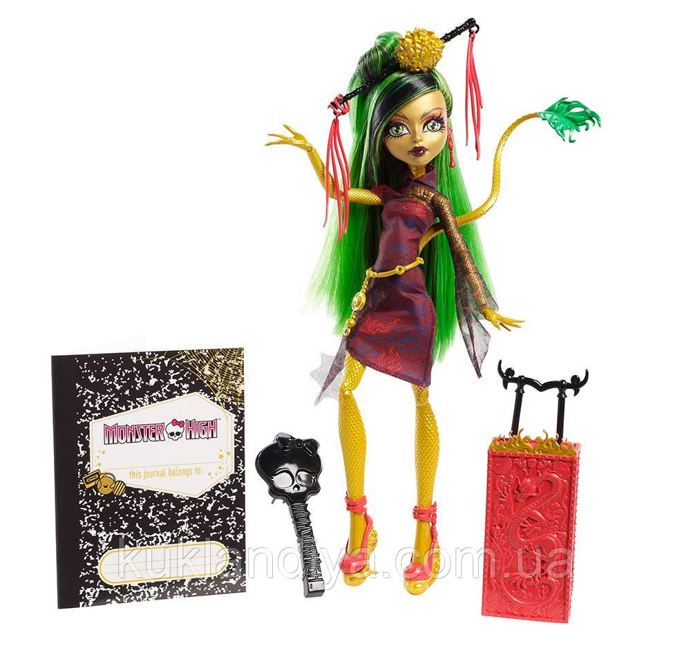 Лялька Джинафаєр Лонг Monster High серія Скариж, фото 1