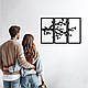 Сучасна картина на стіну, декор в кімнату "Гілка вишні модульна картина", стиль лофт 30x45 см, фото 5