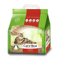 Наполнитель для туалета Cats Best Original Древесный комковочный 2.1 кг 5 л 4002973000861/4002973302347