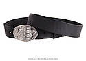 Жіночий ремінь з натуральної шкіри blx90423 чорний, фото 3