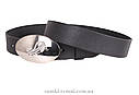 Жіночий ремінь з натуральної шкіри blx90424 чорний, фото 3