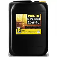 Дизельное моторное масло для грузовиков PRISTA SHPD VDS3 15W-40 20л