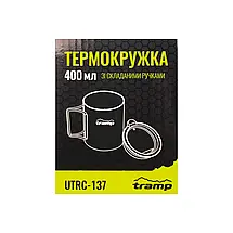 Термочашка з кришкою Tramp TRC-137, 400 мл (Metal), фото 4