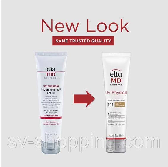 Ідеальний мінеральний SPF ELTA MD UV Physical SPF 41 (TINTED). До  07/2026