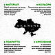 Настінний декор для дому картина лофт Карта України Ukraine 30x20 см Woodyard (16178--30x20), фото 8
