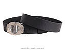Жіночий ремінь з натуральної шкіри blx90428 чорний, фото 3