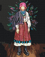 Патріотична картина за номерами Живопис по номерам 40х50 см Картина за номерами Стефанія Brushme BS53341