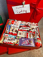 Сладкий подарочный бокс для девушки с конфетками набор в форме коробки для жены, мамы, ребенка SSbox-48