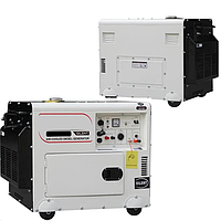 Дизельний електрогенератор однофазний 7 кВт DG10000SE ATS 4х тактний з електростартером FtoPay