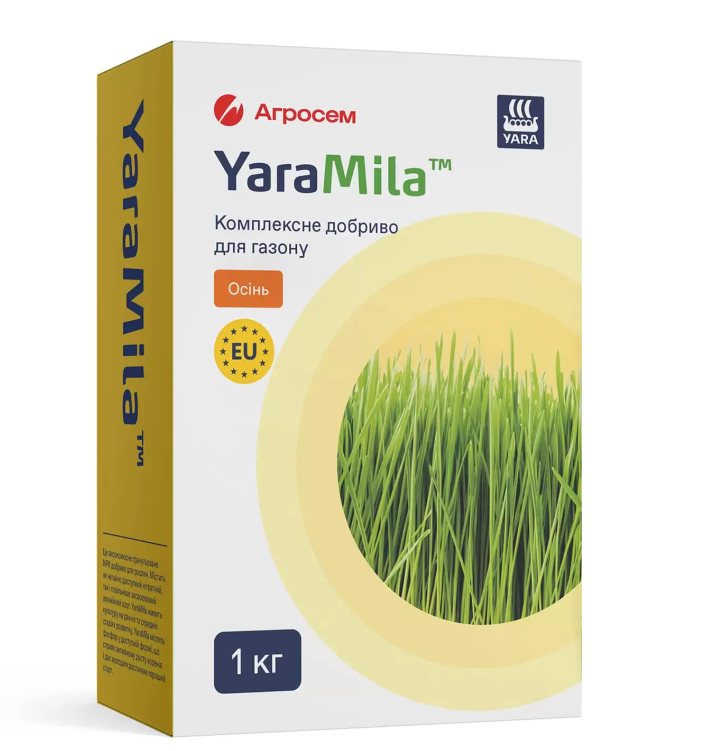 Yara Mila комплексне добриво для газону Осінь 1 кг, фото 1