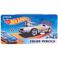 Карандаши цветные Kite Hot Wheels трехгранные 12 шт HW21-058 ZXC