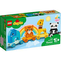 Конструктор LEGO DUPLO My First Поезд с животными 15 деталей 10955 ZXC