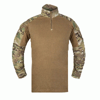 Полевая мужская рубашка военная мультикам под бронежелет "UAS" (Under Armor Shirt) Cordura Baselayer