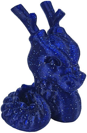 Стильний брелок дракон, Blue Galaxy Dragon, синя галактика, 4 см., фото 1