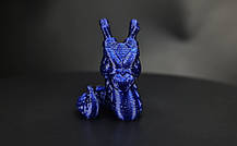 Стильний брелок дракон, Blue Galaxy Dragon, синя галактика, 4 см., фото 5