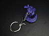 Стильний брелок дракона, Violet Galaxy Dragon, фіолетова галактика, 4 см., фото 6
