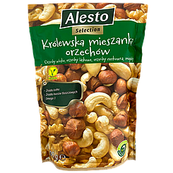 Горішки королівський мікс (зел.) Алесто Alesto Nuts Royal 200g 28шт/ящ (Код: 00-00003785)