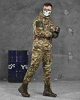 Мужская армейская форма multicam комплект ВСУ, Весенний тактический костюм мультикам одежда для военных