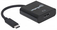 Переходник Manhattan USB3.1 Type-C - DisplayPort, M-F 0.2м (152020)