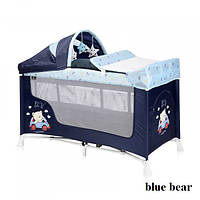 Уцінка Манеж Lorelli SAN REMO 2L+ (blue bear)