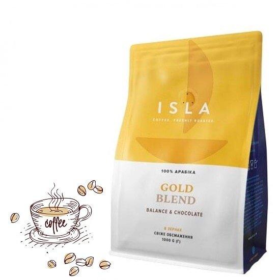 Кава в зернах ISLA GOLD BLEND 1 кг