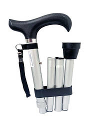 Палиця металева легка GB-820 Toros-Group, Тип 1084 (срібний)