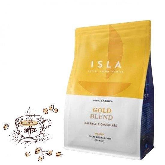 Кава в зернах ISLA GOLD BLEND 200 г