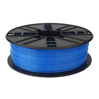 Пластик для 3D-принтера Gembird PLA, 1.75 мм, fluorescent blue, 1 kg 3DP-PLA1.75-01-FB ZXC
