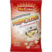 Попкорн Mr'Corn зі смаком вершкового масла для мікрохвильової печі 90 г 4820183270580 ZXC