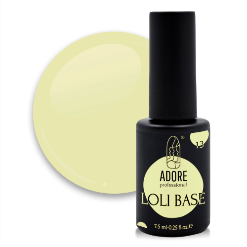 Кольорова база для нігтів Adore Loli Base No13 — loli-joy, 7,5 ml