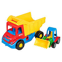 Игровой набор Multi truck грузовик с трактором (красный) Tigres 39219R