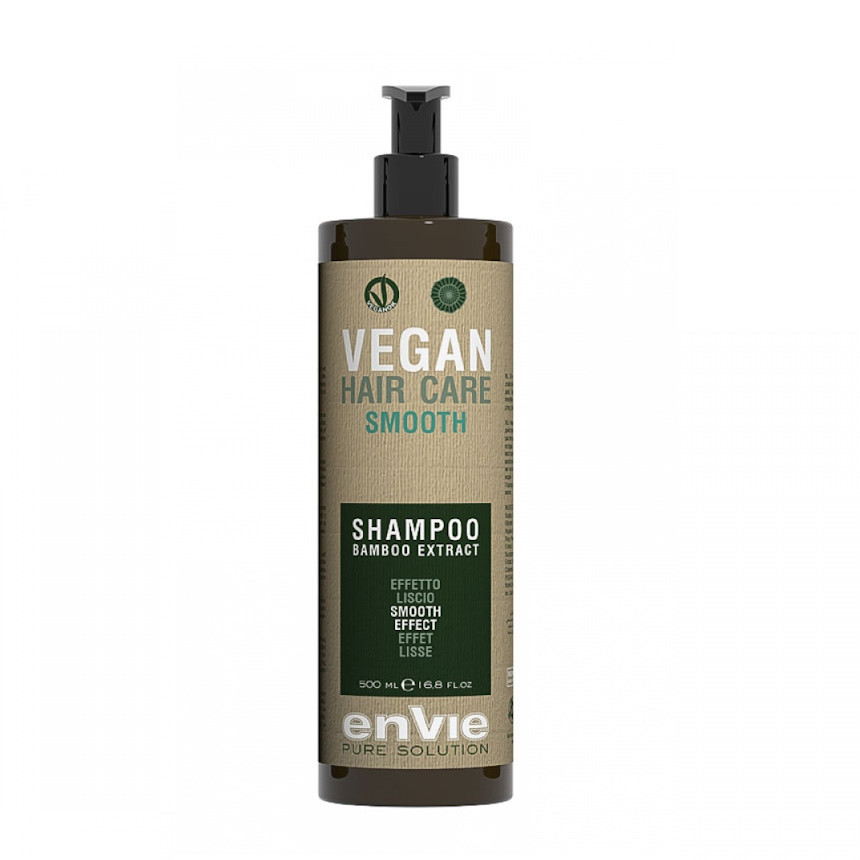 Розгладжуючий шампунь Envie Vegan Smooth Shampoo Bamboo Extract для з екстрактом бамбука, 500 мл (EN856)