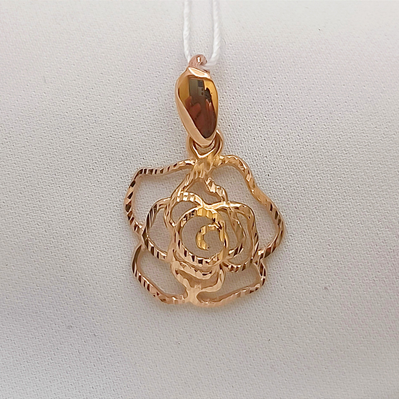 Золотий кулон 585 проби Ukr-Gold, фото 1