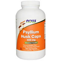 Витамин Now Foods Подорожник Псилиум , Psyllium Husks, 500 мг, 500 капсул NOW-05972 ZXC