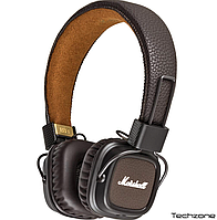 Навушники Marshall Major II Bluetooth бездротові коричневі