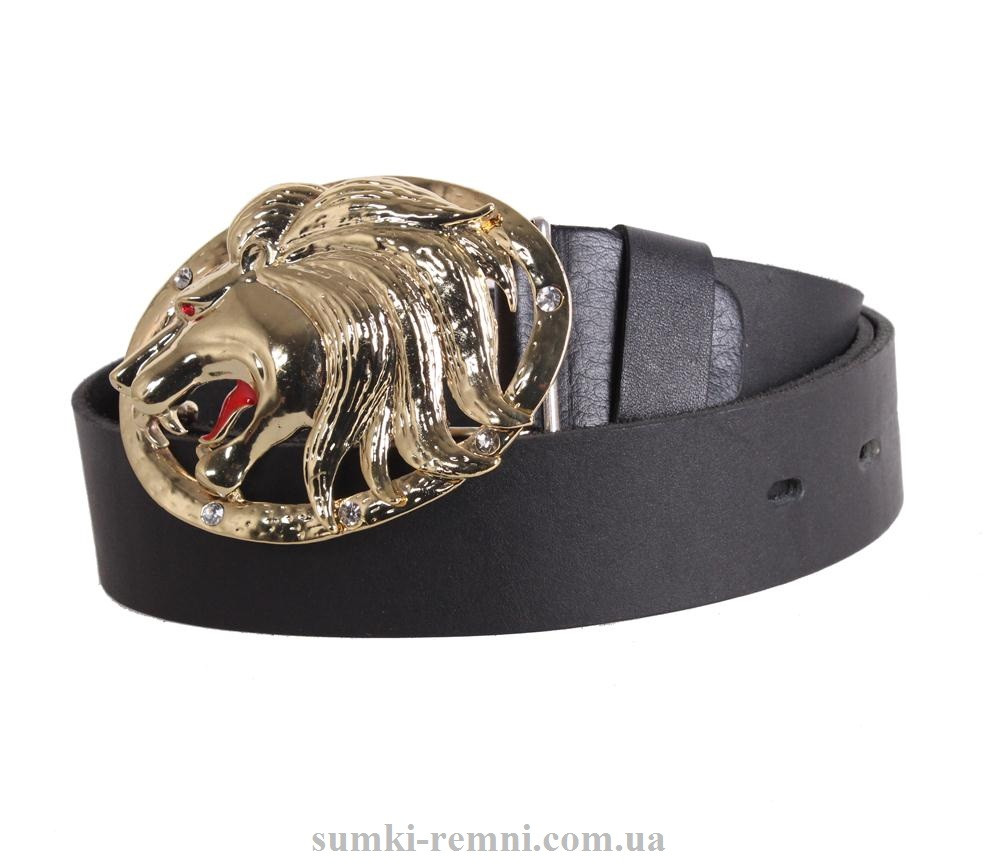 Жіночий ремінь з натуральної шкіри blx90440 чорний, фото 1