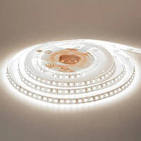Світлодіодна LED стрічка з клейкою основою 8мм 9,6 Вт/м 120 LED/м IP20 MTK-600NW-F-3528 нейтральний білий (5м)