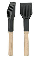 Лопатка для монтажу склопакетів TEREX з дерев'яною ручкою