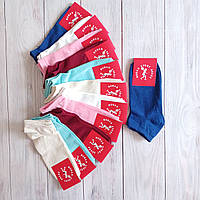 Шкарпетки жіночі SPORT бавовна різнокольорові 37-39 | 12 пар