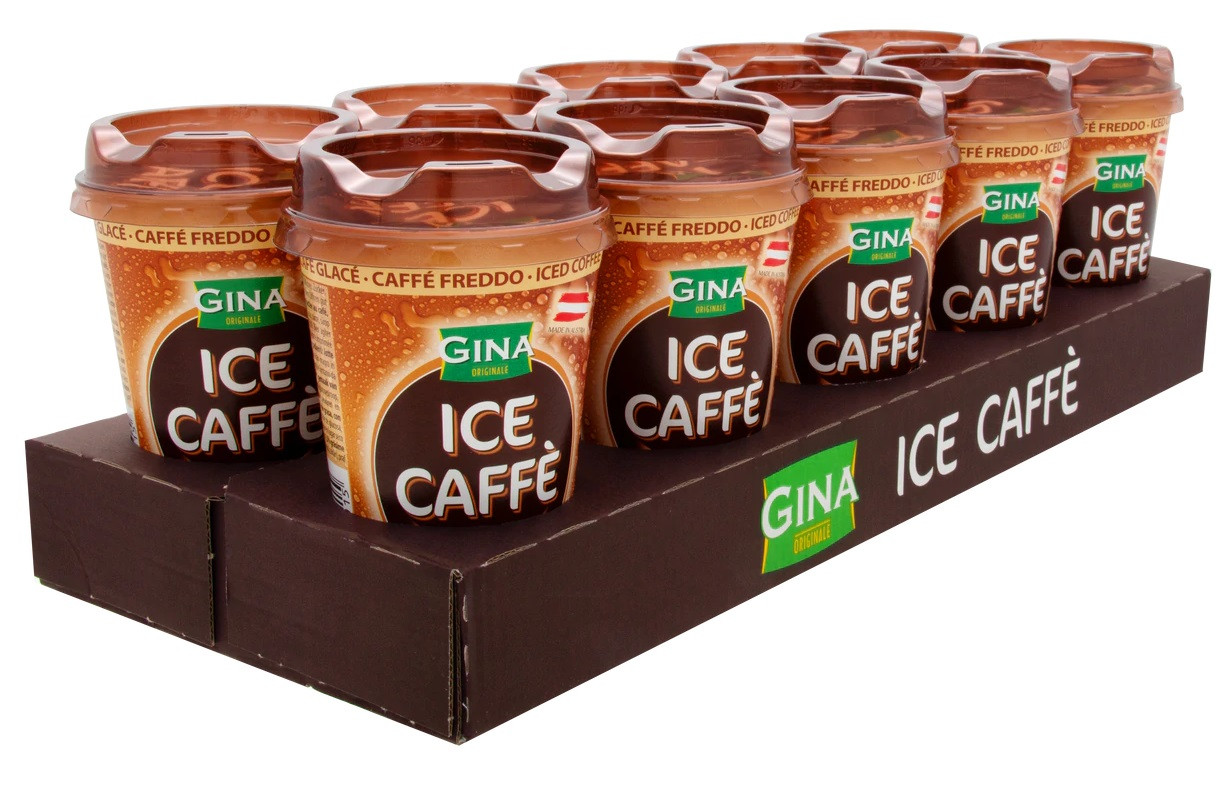 Кава Холодна Капучіно Gina Ice Caffe Cappuccino 230 мл Німеччина (10 шт/1 уп)