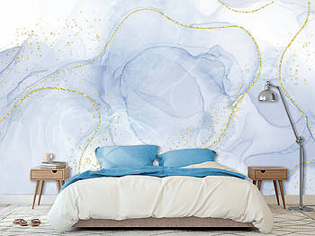Самоклеюча плівка Oracal на стіну в спальню "Абстракція", красиві шпалери готові для дому