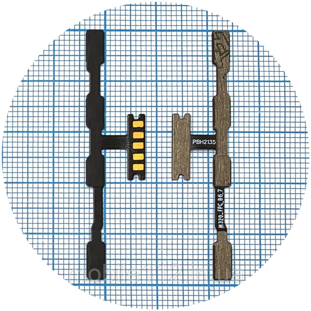 Шлейф Motorola Moto G41 XT2167-2 з кнопками включення та гучності, фото 1