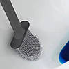 Йоржик для унітазу з кріпленням на стіну Toilet Brush, Сірий / Туалетний йоржик / Силіконовий йоржик для туалету, фото 7