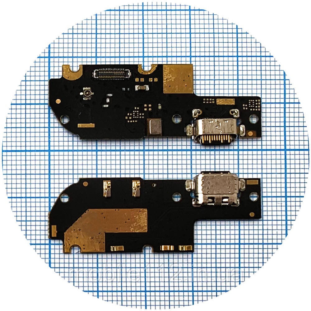 Шлейф Motorola XT1943-1 Moto P30 з роз'ємом зарядки та мікрофоном (AAA), фото 1