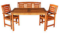 Комплект деревянной мебели на 5 человек MYRON